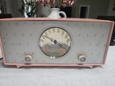 Vintage Sylvania Radio Model 1202 1950’s Works. 59 picture