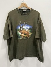 Vintage Timberland Deer Tee shirt animal single stitched picture