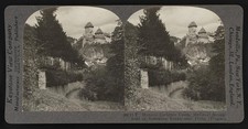 Photo:Karlstein Castle Praha Bohemia 1900s Medieval Stronghold Stereo View picture