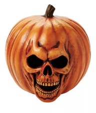 Halloween II Michael Myers Light-Up Pumpkin Skull Statue Spirit Halloween 2 picture