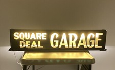 RARE Orig 1920’s-1930’s Gas Svc Station Tow Truck Light Bar, Fully Restored picture