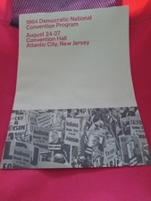 1964 Vintage Democratic National Convention Program - Lyndon B. Johnson picture