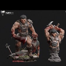 Player 1 Studio Berserk Zodd Resin Statue Pre-order 1/6 Scale EX Ver 2 Heads New picture