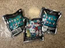 Nightmare Before Christmas 3D Plush Bag Clip Series -Blind Bag Keychain Lot of 3 picture