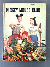 1957 Walt Disney Mickey Mouse Club Annual w/ Multiple Autographs picture
