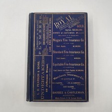 Carons Annual Directory City Of Louisville For 1874 Great Ads Genealogy VG picture