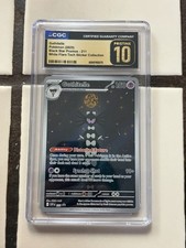 2025 POKÉMON ENGLISH BLACK STAR PROMOS #211 GOTHITELLE CGC 10 PRISTINE picture
