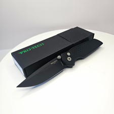 Pro-Tech Integrity INT1106 DLC Magnacut Plain Drop Point Black Aluminum Manual picture