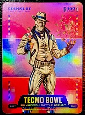 2026 Tecmo Bowl Bo Jackson Battle Arena Coinslot Bubble Gum #BG37 Power 160 picture