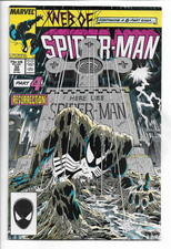 Web of Spider-Man 32 Classic Mike Zeck Cover Kraven's Last Hunt MARVEL 1987 picture
