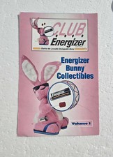 RARE 1998 ENERGIZER Bunny Collectibles Brochure Leaflet Mail Away Promotional picture