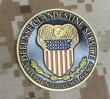 Defense Clandestine Service Intelligence Agency CIA Military Challenge Coin DIA picture