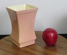 Vintage 1950s Red Wing No. 746 Squared Vase or Planter with flared rim picture