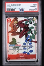 2023 ONE PIECE GIFT COLLECTION 2023 #013 SANJI PSA 10 picture
