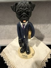 Conversation Concepts Doggie Lawyer Depicting A Black Pug In Business Suit 7.5” picture