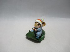 Wee Forest Folk Holly Express Blue Snowsuit Christmas Cutie WFF New in Box picture