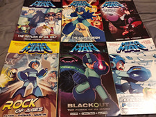 Archie Comics Mega Man Trade Paperback Lot (6) First Printing Graphic Novels picture