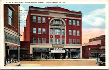 Postcard Kelly's Department Store K. of P. Building Charleston West Virginia picture