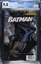 Batman #608 Newsstand CGC 9.8 Hush Storyline Begins Jim Lee Loeb DC 2002 picture
