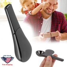 Portable Magnetic Metal Spoon Smoking Pipe Silver With Gift Box- FAST SHIP US picture