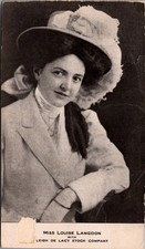 Miss Louise Langdon Actress RPPC Leigh De Lacy Stock Co. Brockton MA Postcard picture