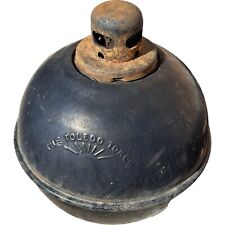 Vintage Toledo Torch Pressed Steel Smudge Pot Road Highway Railroad Flare Ohio picture