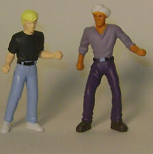 Jonny Quest and Hadji PVC Figure  Set  made in 1996   RARE picture