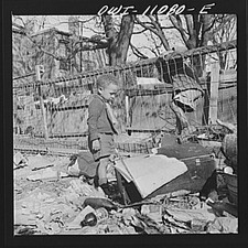 Photo:Washington DC Southwest Backyard Boys Playing 1940s picture