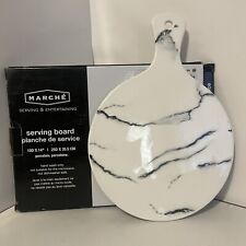 Marche' marble serving and entertaining tray new open box Cutting Board picture
