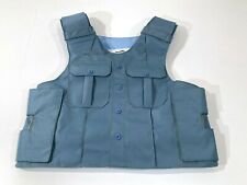 SMALL P.B. OUTER UNIFORM SHIRT TAC TAILORED BODY ARMOR CARRIER FRENCH BLUE 40R picture