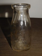VINTAGE 1932 THE PAULUS DAIRY NEW BRUNSWICK NJ  HALF  PINT MILK BOTTLE picture