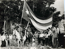 RARE CUBAN CUBA CAMILO CIENFUEGOS PORTRAIT ALBERTO KORDA 1959 ORIG PHOTO 540 picture