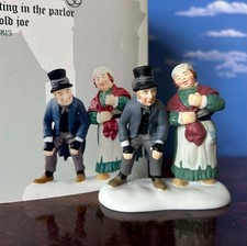 Dept 56 Dickens WAITING IN THE PARLOR FOR OLD JOE Christmas Carol, RARE, Scrooge picture