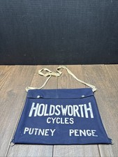 VINTAGE HOLDSWORTH CYCLES PUTNEY PENGE CARRY BAG LONDON ENGLAND  picture