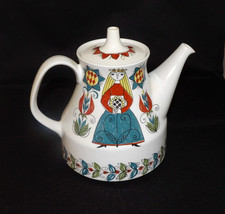 RARE Figgjo Flint Norse Design Norway Saga Teapot MCM by Turi Gramstad Oliver picture