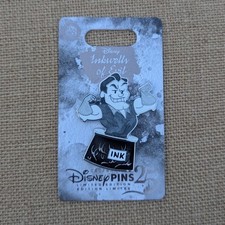 Gaston Inkwells of Evil Pin 2025 Disney Beauty & the Beast January 1/12 LE 4000 picture