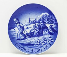 1973 BAREUTHER CHRISTMAS COLLECTORS PLATE. LE Bavaria, Germany picture