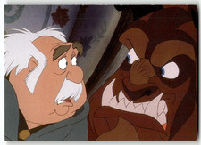 1992 Pro Set Beauty and the Beast Card #15 An Angry Host picture