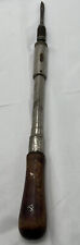 Vintage YANKEE No 31A Spiral Ratcheting Screwdriver 24” Long North Bros USA Made picture