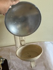 Antique Medical Parabolic Candle Light Lamp Wall Sconce Rare Find Adjustable picture