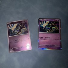 Reverse Holofoil and Holofoil Xerneas Pokémon Cards - Chaos Rising 042/086 picture