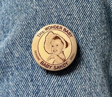 1930's The Wonder Baby Genuine Baby Sandy Doll 1 1/4