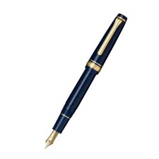 Sailor Pro Gear Slim Fountain Pen Shikiori Vega Navy Blue -14K Medium Fine picture
