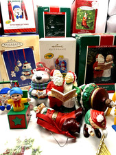 Lot of 12 1989 - 2024 Hallmark Keepsake Ornaments. In Original Boxes. picture