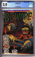 Beware 11 CGC Graded 2.0 Good PCH Youthful Magazines 1952 picture