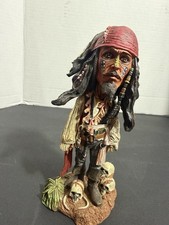 NECA Disney Jack Sparrow Pirates of the Caribbean Bobblehead 6.5