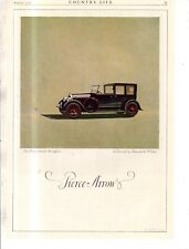 1921 Pierce Arrow Brougham Original ad from Country Life - picture