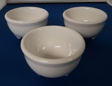 FIESTA White Tripod Dipping Bowls Set Of 3 picture