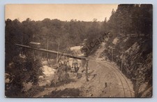 K11/ North East Pennsylvania RPPC Postcard c10 Buffalo & Lake Erie Trolley 69 picture