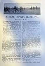 1907 General Grant's Close Call Civil War picture
